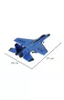 Samolot RC zdalnie sterowany na pilota SU-35 odrzutowiec FX820 niebieski