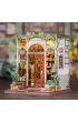 Puzzle Miniaturowy domek mini Book Nook Antykwariat pod zielonym bluszczem Habarri