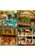 Puzzle Miniaturowy domek mini Book Nook Antykwariat pod zielonym bluszczem Habarri