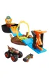 Hot Wheels. Monster Trucks Opona - Kaskaderska arena Zestaw GVK48 Mattel