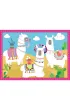 Puzzle 4w1 Lamy na wakacjach Trefl