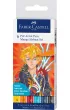 Faber-Castell Pitt artist pen manga etui shonen 6 szt.