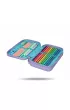 CoolPack Pi�rnik podw�jny z wyposa�eniem Jumper 2 Stitch Pastel