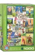 Puzzle 1000 el. Golf Around the World Eurographics