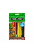 Astra Kredki o��wkowe tr�jk�tne Jumbo Minecraft 12 kolor�w