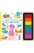 Cats and Dogs. Fingerprint activities wer. angielska