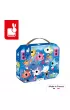 Puzzle 24 el. Jednoro�ce na koncercie rockowym w walizce Janod