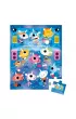 Puzzle 24 el. Jednoro�ce na koncercie rockowym w walizce Janod