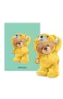Narcissus Teczka A4+ z gumk� Teddies&Mi� w dresiku