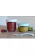Beaba Zestaw pojemnikw soiczkw szklanych z hermetycznym zamkniciem Airy Green i Light Mist 150 ml + 250 ml