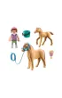 Playmobil Horses of Waterfall Dziecko z kucykiem i �rebakiem 71498