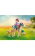 Playmobil Horses of Waterfall Dziecko z kucykiem i �rebakiem 71498