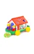 Polesie 6202 Domek na ko�ach sorter kszta�t�w w siatce mix