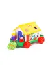 Polesie 6202 Domek na ko�ach sorter kszta�t�w w siatce mix