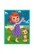Puzzle 2x10 el. Baby Maxi. Cocomelon Przyjaciele Trefl