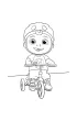 Puzzle 2x10 el. Baby Maxi. Cocomelon Przyjaciele Trefl