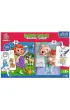 Puzzle 2x10 el. Baby Maxi. Cocomelon Przyjaciele Trefl