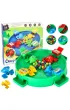Gra zr�czno�ciowa g�odne �abki skacz�ce �aby 4 graczy 3+ XXL zielona