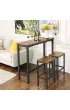 Songmics Wysoki stolik barowy kuchenny LOFT 100 cm