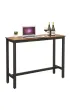 Songmics Wysoki stolik barowy kuchenny LOFT 100 cm
