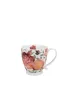 Duo Sp. z o.o. Kubek na stopce SPRING ROSES WHITE