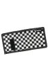 Rabbit check Portfel czarny w kratk� BeUniq BU26ZJ-882
