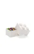 Pojemnik klocek LEGO Brick 4 Bia�y
