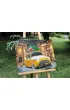 Twoje Hobby Malowanie po numerach - �wi�teczny samoch�d 40x50cm