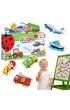 Zestaw magnes�w. Transport Roter Kafer