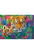Puzzle 500 element�w Premium Tygrys w D�ungli TREFL 37625
