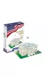 Puzzle 3D 56 el. Bia�y Dom Cubic Fun