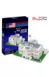 Puzzle 3D 56 el. Bia�y Dom Cubic Fun