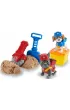 Piasek do formowania Psi Patrol Rubble i jego ekipa