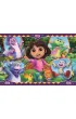 Puzzle 104 el. Maxi SuperColor. Dora Clementoni