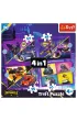 Puzzle 4w1 - Poznaj Batwheels (35+48+54+70 el.) Trefl