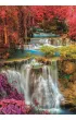 Puzzle 1000 el. Colourful Thai Falls Clementoni