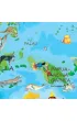 Puzzle 200 el. Mapa M�odego Odkrywcy - Zwierz�ta �wiata ArtGlob
