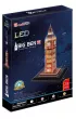 Puzzle 3D Led Zegar Big Ben L501H Cubic Fun