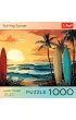 Puzzle 1000 USA Collection: Surfing Sunset TREFL