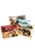 Zestaw z naklejkami Monster Cars 14206A
