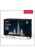 Puzzle 3D 182 el. Dubaj LED Cubic Fun