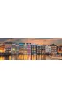 Puzzle 1000 el. Panorama - Bright Amsterdam Clementoni
