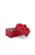 Pojemnik klocek LEGO Brick 4 Czerwony