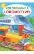 Kolorowanka. Lokomotywy