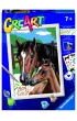 Malowanie po numerach CreArt - Ko� i kotki Ravensburger