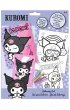 Kolorowanki z kredkami Kuromi KU00019