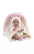 Lalka winylowa bobas Bimba ze �piworkiem 35cm Llorens