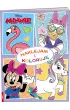 Minnie. Naklejam i koloruj� NAK-9114