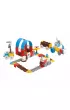Mini Waffle Konstruktor Klocki konstrukcyjne Mini Waffle 140 element�w Konstruktor Du�y niebieski MARIOINEX 902820
