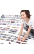 Puzzle 104 el. Uk�adam poci�gi Bright Junior Media